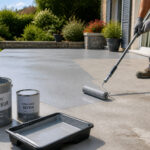 Peinture de terrasse exterieure